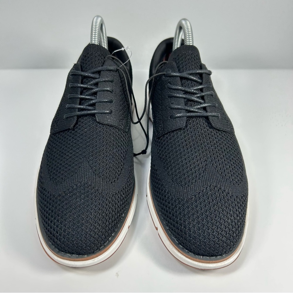 Brand NEW Swims Olsen Knit Oxford Shoe Black Casual Dress Sneakers; Men’s Size 7 - Picture 7 of 16